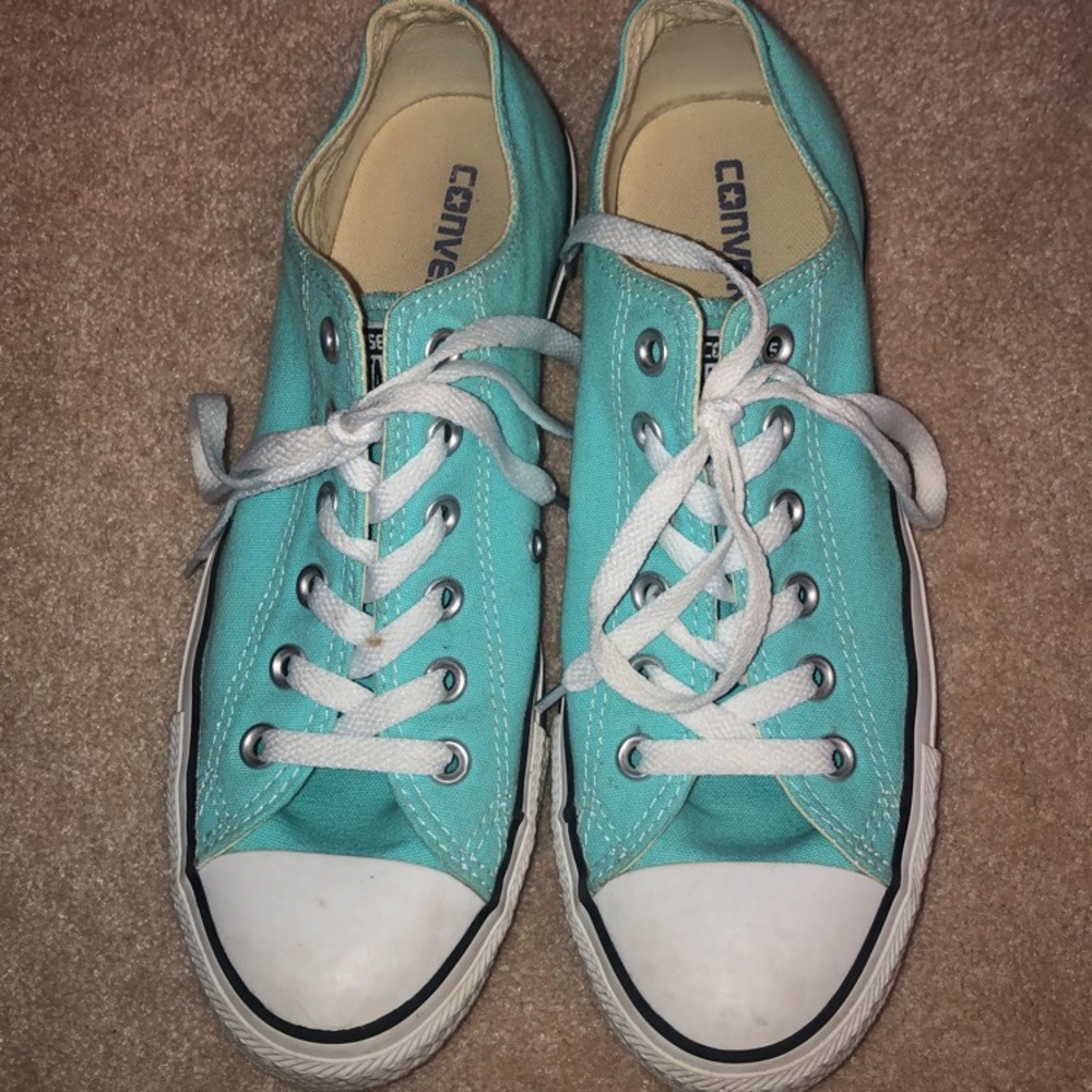Turquoise Converse
